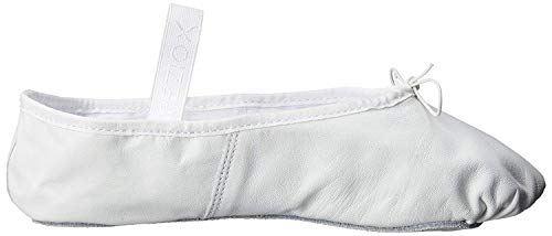 Capezio womens Daisy Shoe Ballet Flat, White, 6 Narrow US