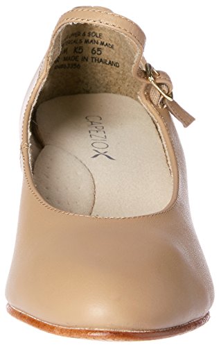 Capezio Women's Student Footlight, Caramel,4 M US