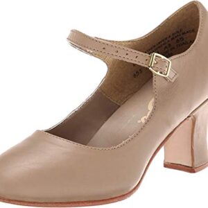 Capezio Women's Manhattan, Caramel, 7.5 M US