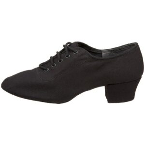 Capezio Women's Practice 1" Ballroom Shoe, Black, 9 W US