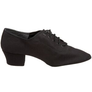 Capezio Women's Practice 1" Ballroom Shoe, Black, 9 W US