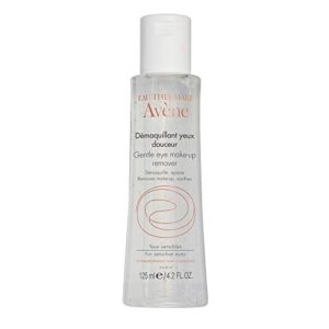 eau thermale avène gentle eye make-up remover, oil-free, hypoallergenic, non-comedogenic, 4.2 fl oz