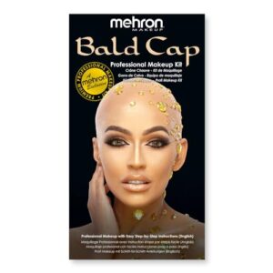 Mehron Makeup Premium Character Kit (Bald Cap)