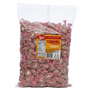 goetze's candy vanilla caramel creams - 5 pound bag (80 ounces) - fresh from the factory