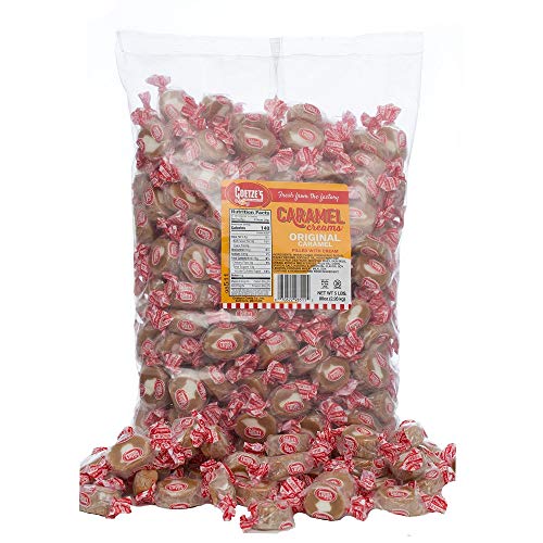 Goetze's Candy Vanilla Caramel Creams - 5 Pound Bag (80 Ounces) - Fresh from the Factory