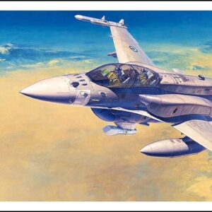 Hasegawa 1/48 UAE Air Force F-16F Block 60 Fighting Falcon Plastic Model PT44