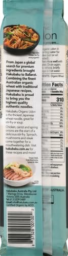 Hakubaku Organic Udon Wheat Noodle (1 x 9.5 OZ)