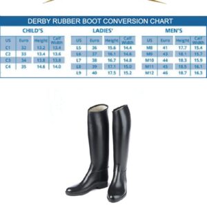 Ovation Derby/Cottage Craft Ladies Rubber Boots 8