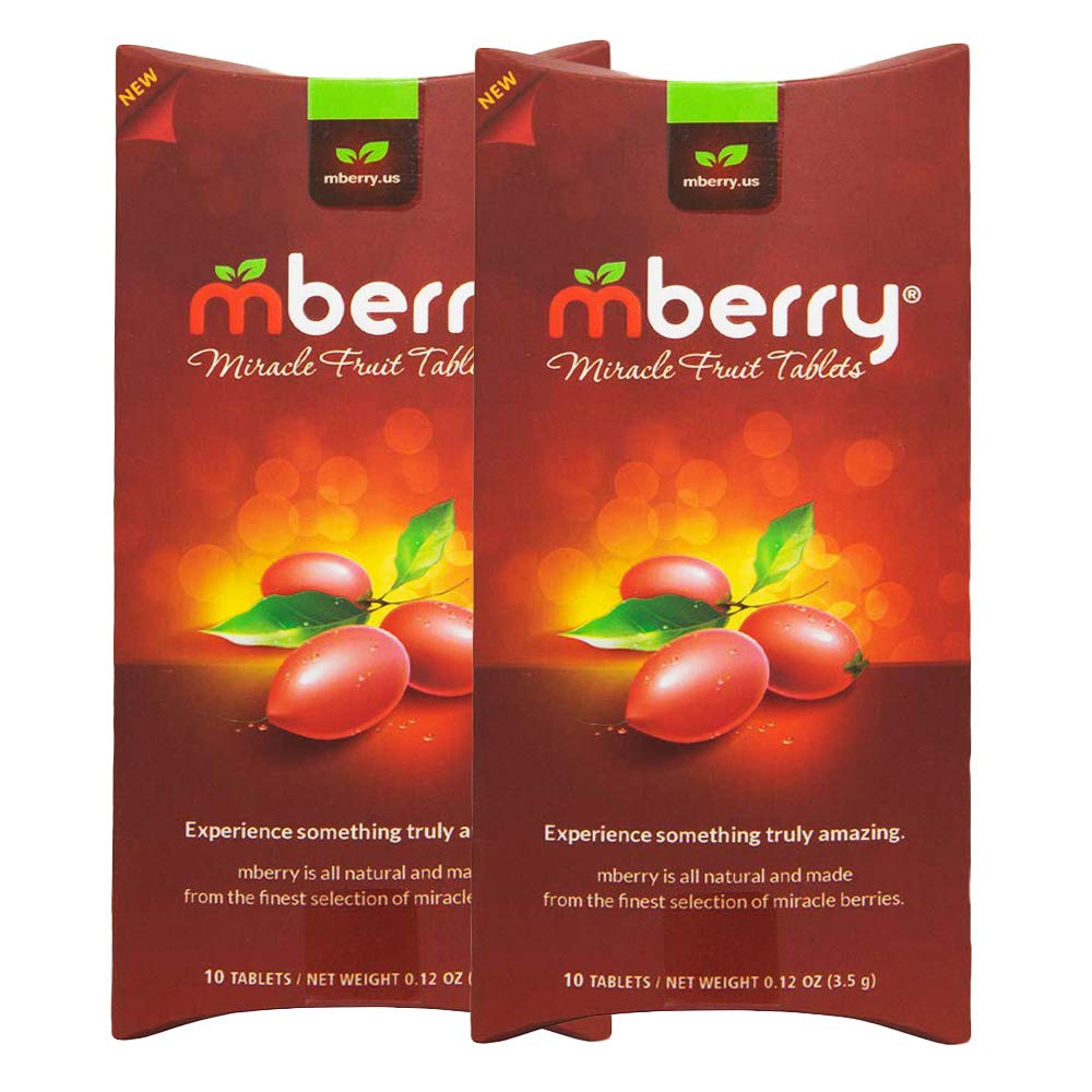 mberry Miracle Fruit Tablets, 10-Count (Pack of 2)