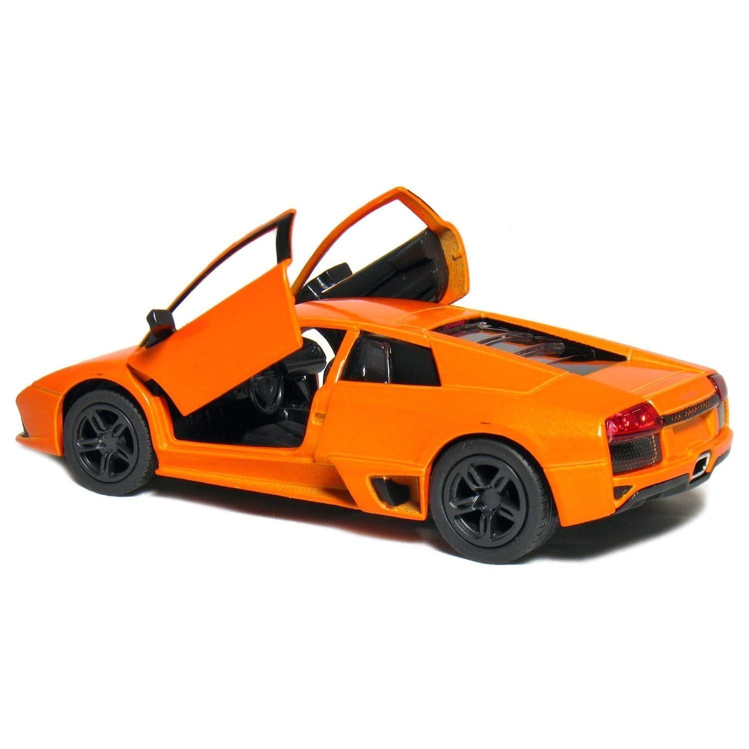 "5" Lamborghini Murcielago LP640 1:36 Scale (KT5317D-Orange) by Kinsmart