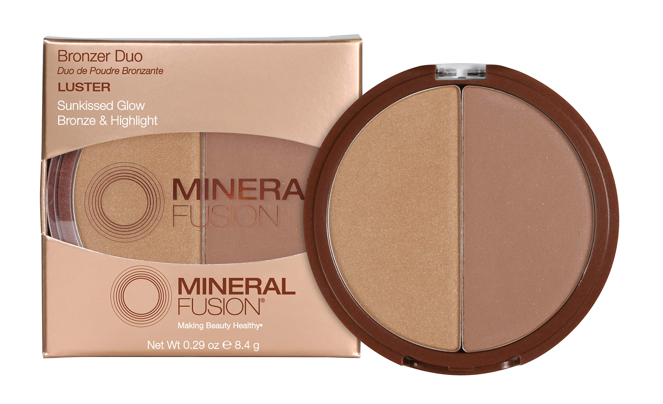 Mineral Fusion Bronzer Duo Luster, 0.29 Oz