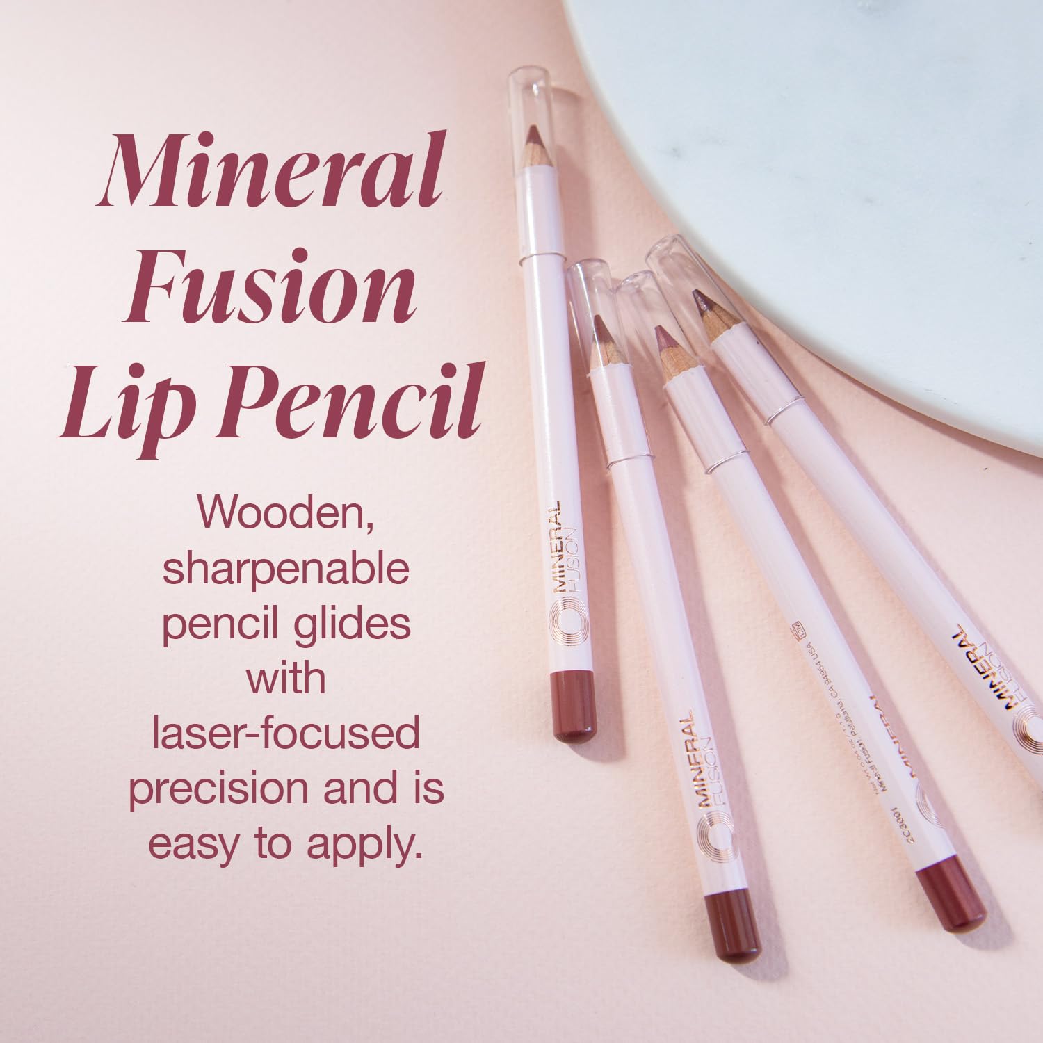 Mineral Fusion Lip Pencil, Elegant (Packaging May Vary)