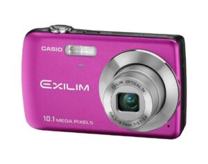 casio ex-z33vp 10.1mp digital camera with 3x optical zoom and 2.5 inch lcd (vibrant pink)