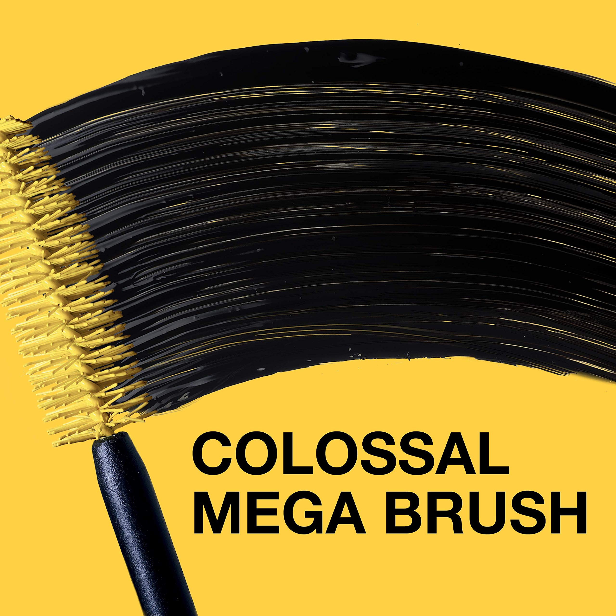 Maybelline Volum' Express The Colossal Waterproof Mascara, Volumizing, Classic Black