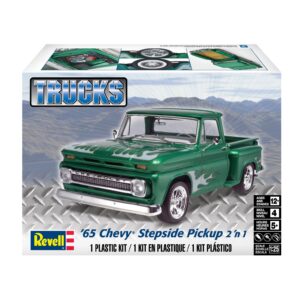 Revell 85-7210 '65 Chevy Stepside Pickup 2'N1 1:25 Scale 148-Piece Skill Level 4 Model Building Kit