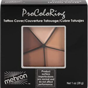 Mehron Makeup Tattoo Cover 5 Shades