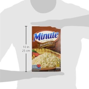 Minute Brown Rice, Instant Brown Rice for Quick Meals, 28-Ounce Box