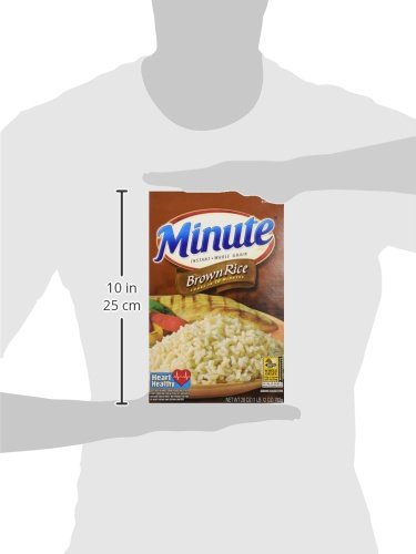 Minute Brown Rice, Instant Brown Rice for Quick Meals, 28-Ounce Box