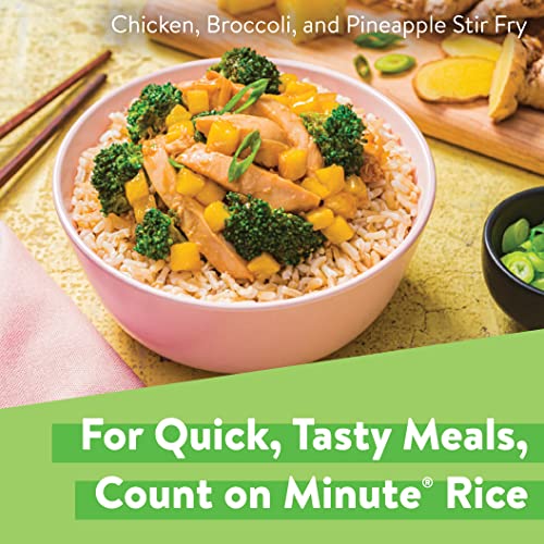 Minute Brown Rice, Instant Brown Rice for Quick Meals, 28-Ounce Box