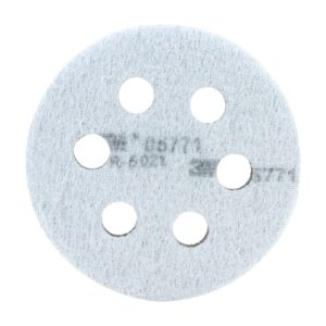 3m hookit soft interface pad 05771, 3 in, foam, quick change, soft pad for autobody sanding