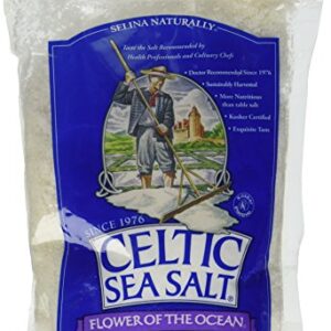 Celtic Sea Salt Flower of The Ocean Salt Bag, 1 Pound