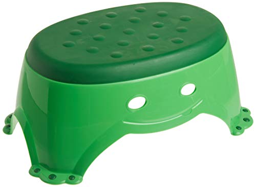 Mommy's Helper Step Up Non-Slip Stepstool Froggie Collection, Green , 14x8.25x6.5 Inch (Pack of 1)