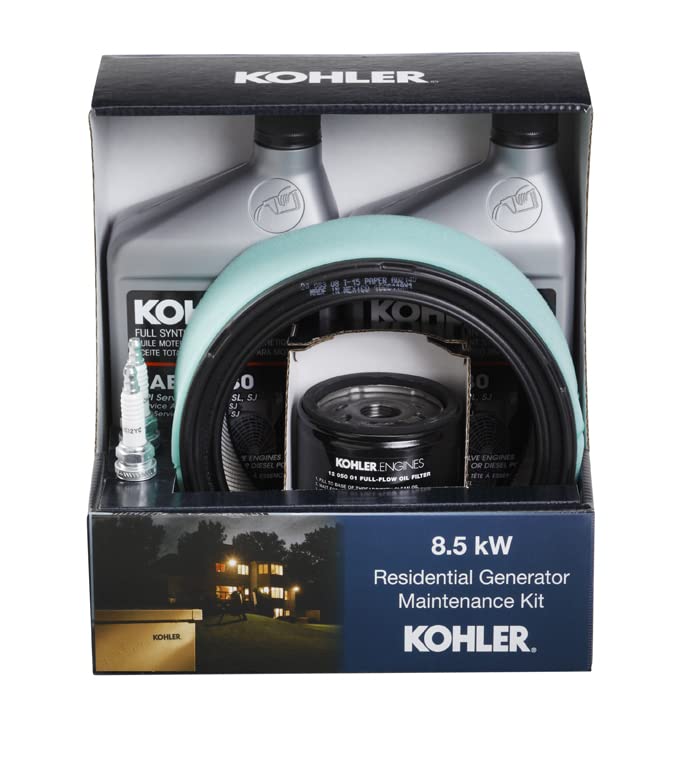 Kohler GM62345, Residential Maint (8.5RES) Maintenance Kit, Multi-Colored