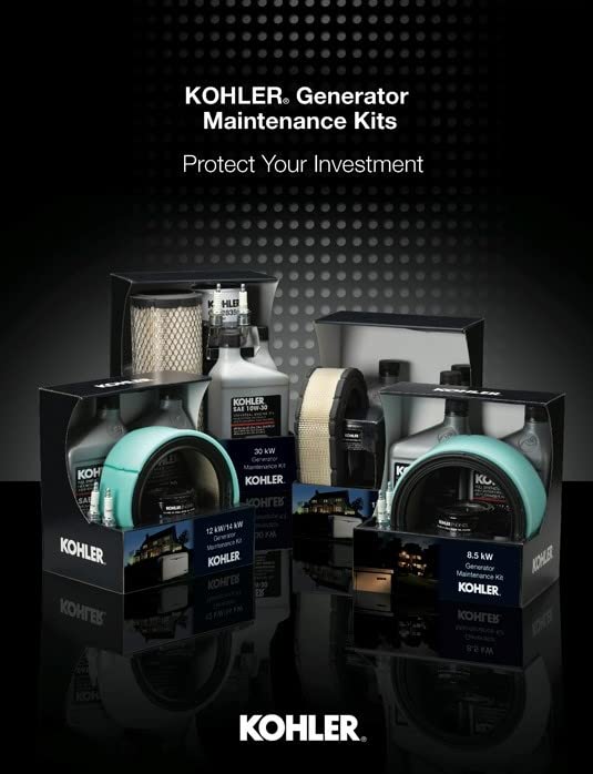 Kohler GM62345, Residential Maint (8.5RES) Maintenance Kit, Multi-Colored