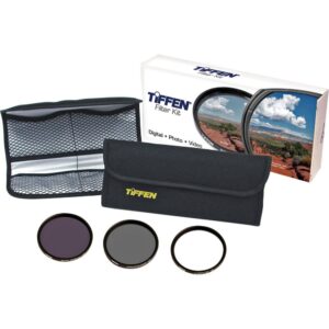 tiffen digital essentials 77digek3 filter kit for 77mm filter size