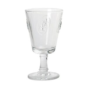 Fleur de Lys Stemmed Wine Glass by La Rochere - Set of 6