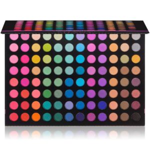 shany 96 color runway eyeshadow palette - highly pigmented blendable natural and matte eye shadow colors professional makeup eye shadow palette