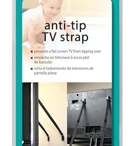 Anti-tip TV Strap, 2 Count