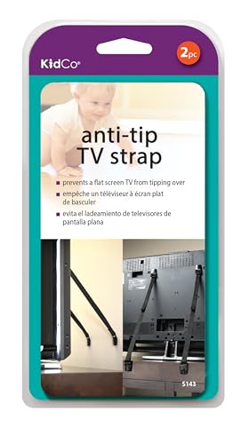 Anti-tip TV Strap, 2 Count