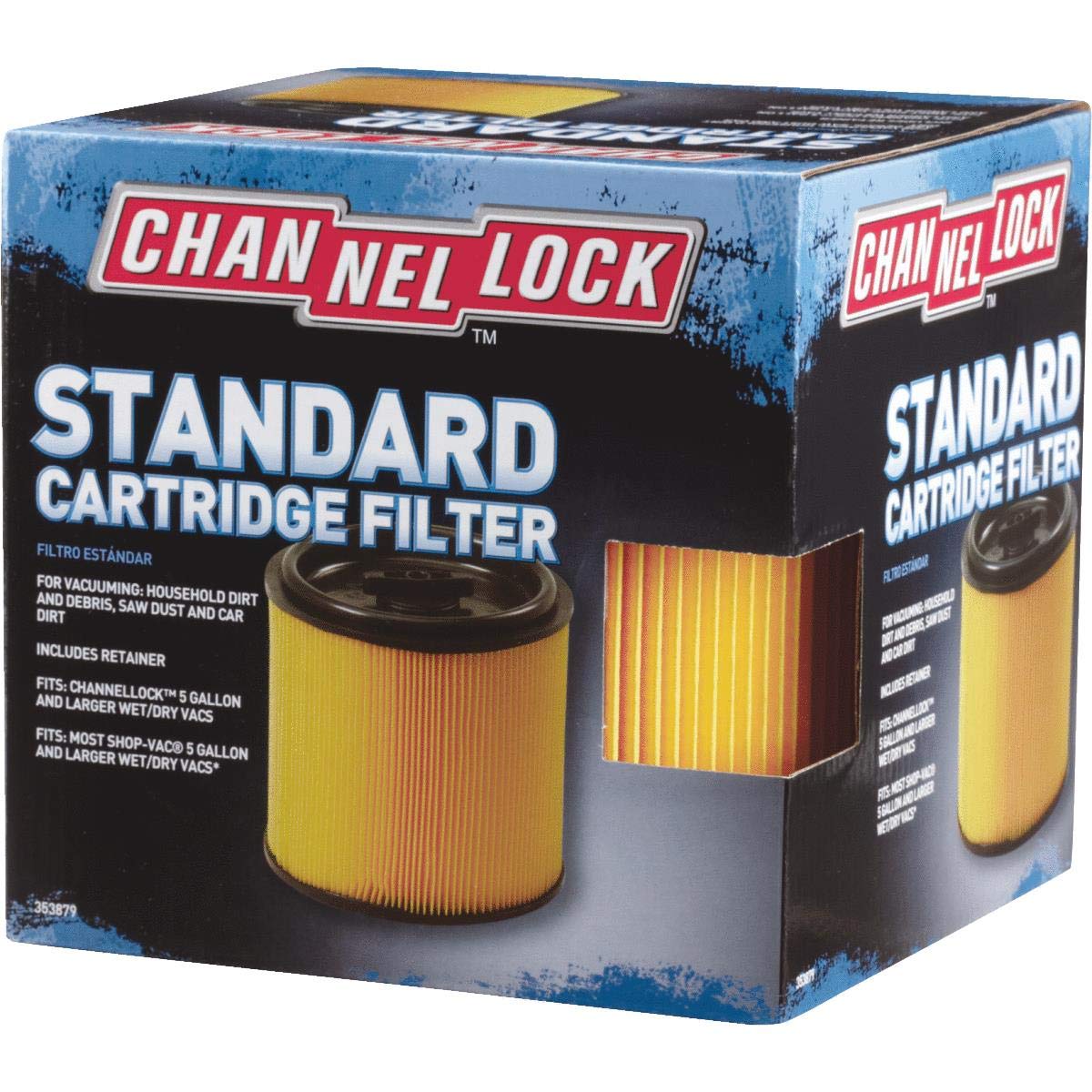 Channellock Products VCFS.CL Wet/Dry Vacuum Cartridge Filter