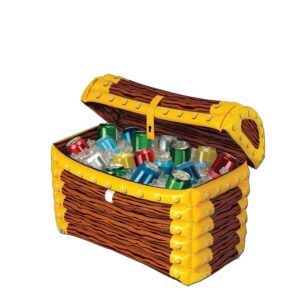 beistle inflatable treasure chest cooler party accessory