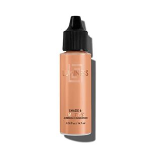 luminess air matte airbrush foundation â€“ shade 5, 0.50 oz