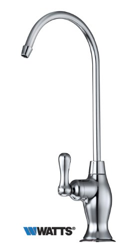 Watts Premier WP531130 Pure UF-3 Three-Stage Water Filtration System with Top Mount Twist Faucet, Brushed Nickel