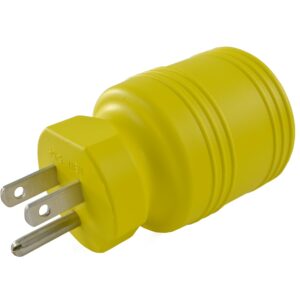 conntek 30222-yw 15a to l5-30r plug adapter,yellow