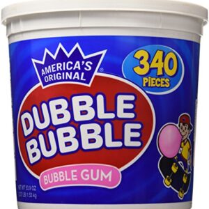 Dubble Bubble Gum, 53.9 Ounce - 340 Count Bucket