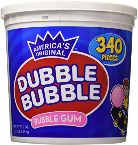 Dubble Bubble Gum, 53.9 Ounce - 340 Count Bucket