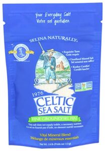 fine ground celtic sea salt ¼ lb resealable bag