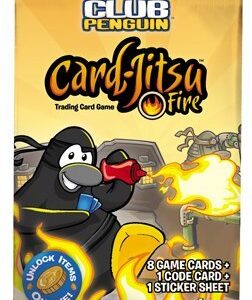 Topps Club Penguin CardJitsu Fire Trading Card Game Series 3 Booster Pack