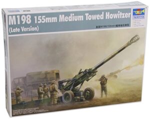 trumpeter 1/35 m198 medium towed howitzer late version model kit