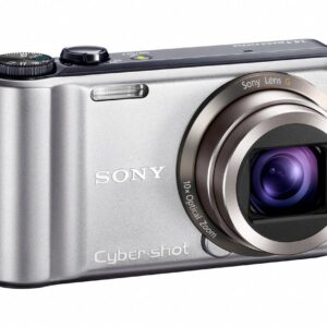 Sony Cyber-shot DSC-H55 14.1MP Digital Camera with 10x Wide Angle Optical Zoom with SteadyShot Image Stabilization and 3.0 inch LCD (Silver)