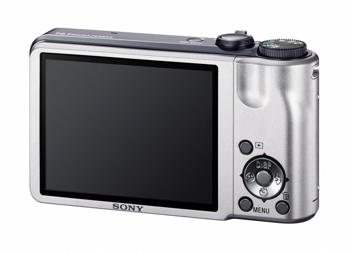 Sony Cyber-shot DSC-H55 14.1MP Digital Camera with 10x Wide Angle Optical Zoom with SteadyShot Image Stabilization and 3.0 inch LCD (Silver)