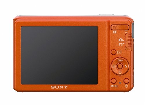 Sony DSC-S2100 12.1MP Digital Camera with 3x Optical Zoom with Digital Steady Shot Image Stabilization and 3.0 inch LCD (Orange)