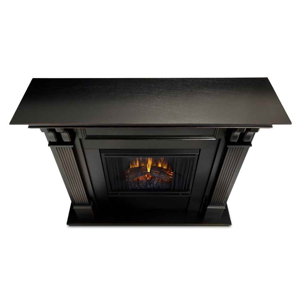 Real Flame 7100E-BW 7100E Ashley Electric Fireplace, Medium, Blackwash