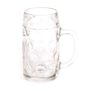 1 X 0.5 Liter HB Hofbrauhaus Munchen Dimpled Glass Beer Stein