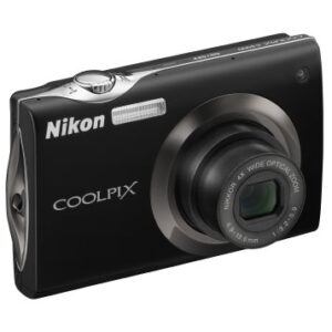 Nikon Coolpix S4000 12 MP Digital Camera with 4x Optical Vibration Reduction (VR) Zoom and 3.0-Inch Touch-Panel LCD (Black)