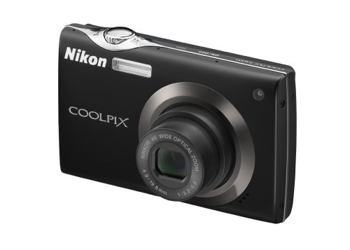 Nikon Coolpix S4000 12 MP Digital Camera with 4x Optical Vibration Reduction (VR) Zoom and 3.0-Inch Touch-Panel LCD (Black)